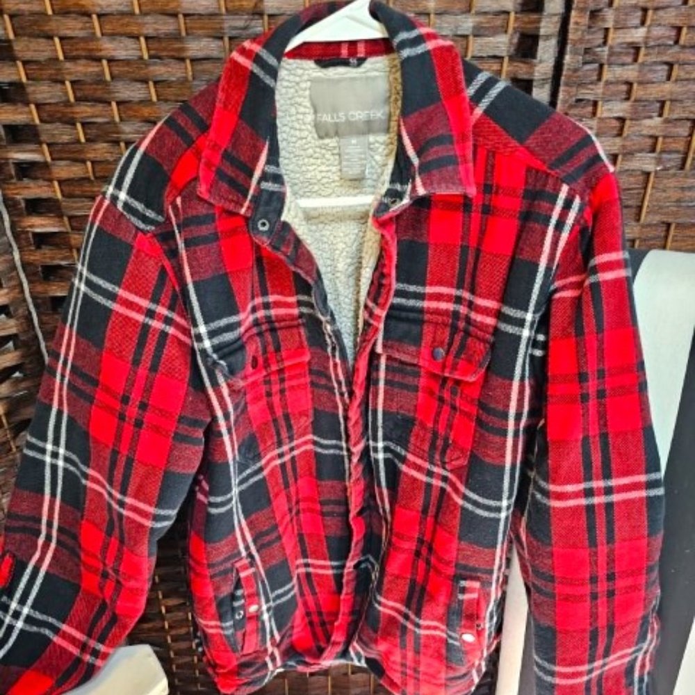 Red Flannel Lined Jacket